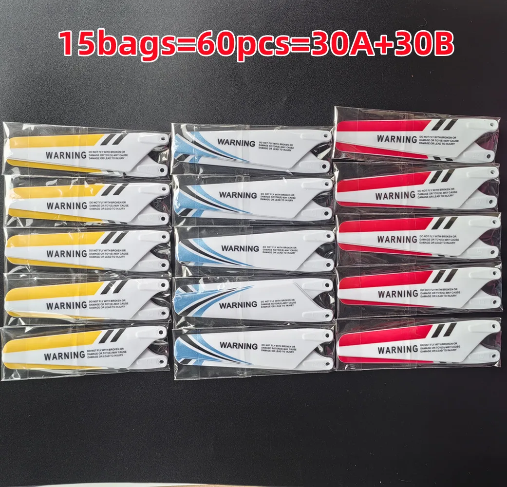 5 renkler SYMA S107 S107C S107G S108G S109G 9CM uzunluk ana bıçakları pervane 3.5CH Mini RC helikopter yedek parçaları aksesuarları