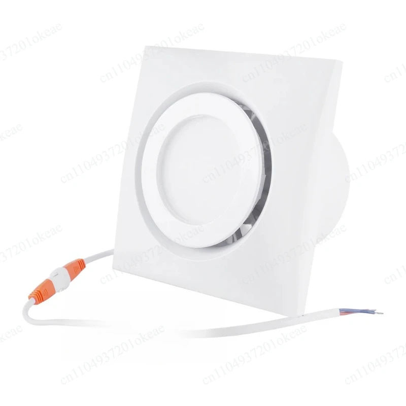 4'' Home Silent Exhaust Fan Kitchen Hood Ventilation for Bathroom Ceiling Window Wall Air Extractor