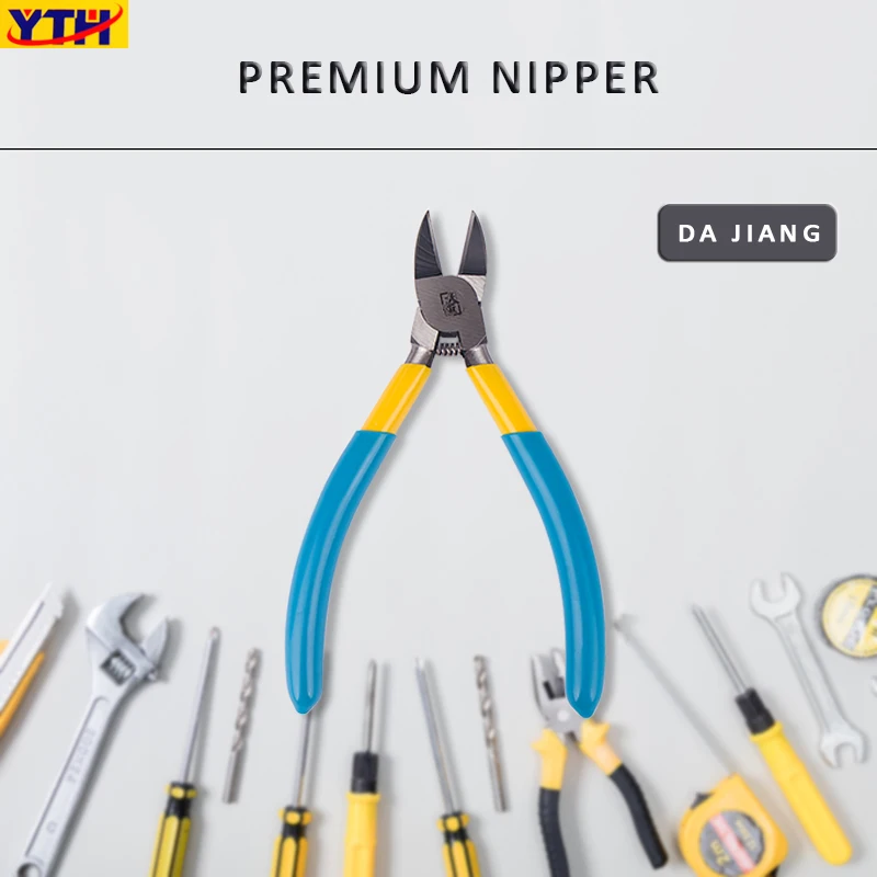 Mini pince diagonale Portable multifonctionnelle, multi-outils en acier inoxydable, fabrication de bijoux, bricolage, coupe de fil, outils manuels avec ressort