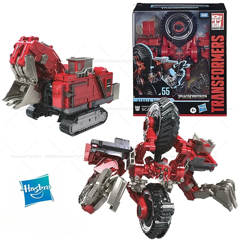 

Hasbro Transformed toys Studio Series SS55 Constructicon Scavenger 22Cm Leader Class Original Action Figure Model Toy Collection