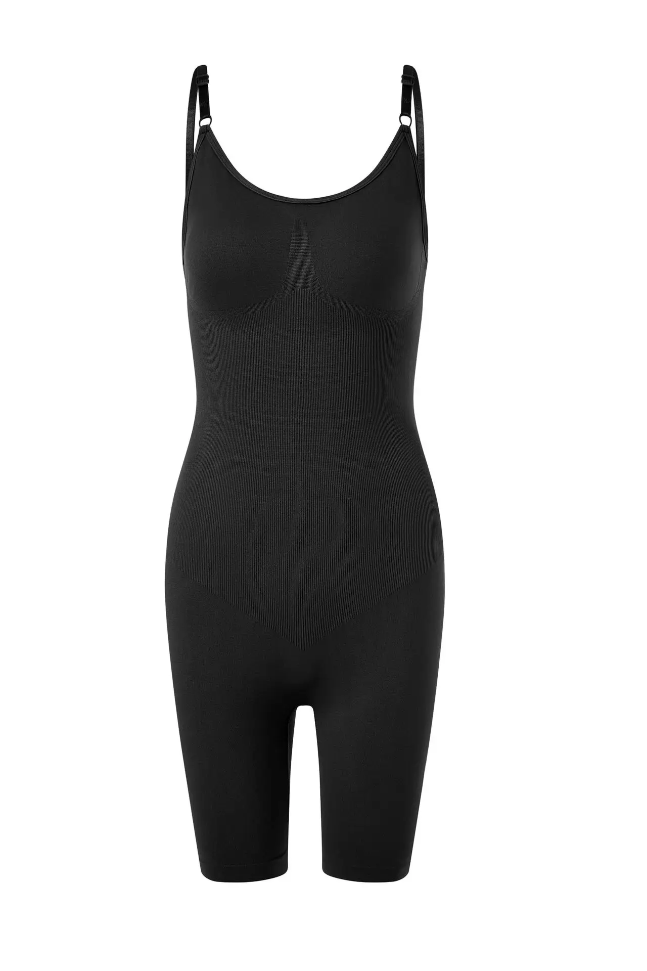 Seamless Women Bodysuit Butt Lifter Shapewear Waist Trainer Body Shaper Strappy-Back Chest Enhancing Corrective Underwear Corset
