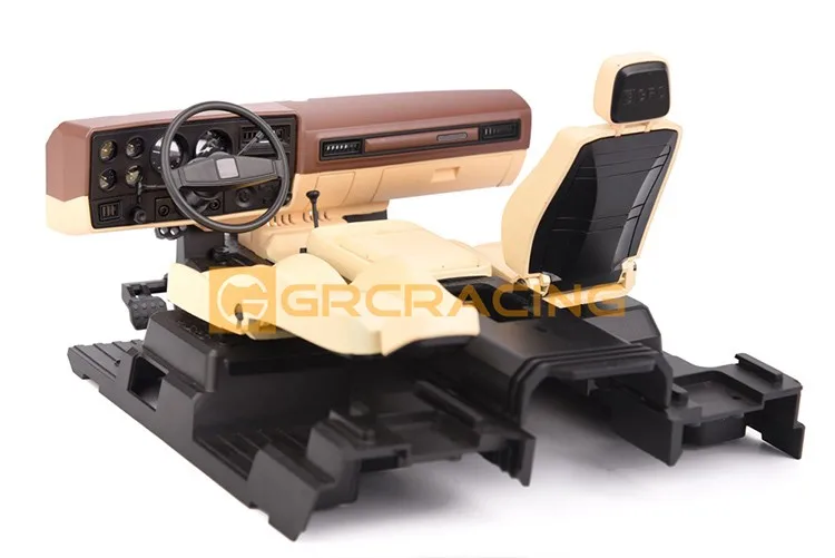Für 1/10 Rc Auto Traxxas Trx4 K5 Innenraum Pioneer 1979 Simulation Mittelkonsole Sitz Modifikation Teile Grc G161kb – Detail 5