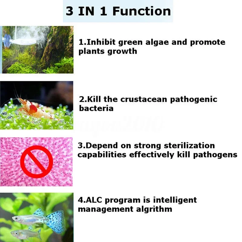 Chihiros Doctor Bluetooth APP control 3 IN 1 Algae Remove Twinstar Style Electronic inhibit Aquarium plant shrimp tank