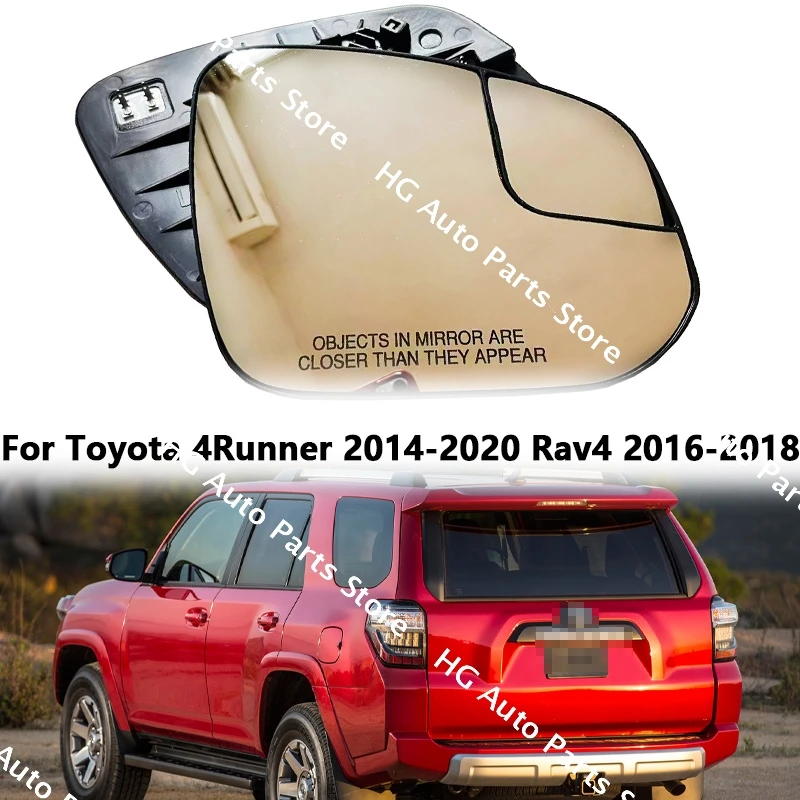 

For Toyota 4Runner 2014-2020 Rav4 2016-2018 With Heated Mirror Glass Lens OEM 87961-42D20 87931-42D50 879610R220 879310R200