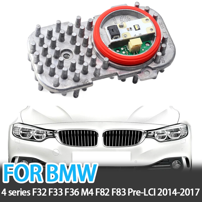 1305715084 Headlight Module LED 63117263051 for BMW 4 Series F32 F33 F36 M4 F82 F83 Pre-LCI 2014-2017 Angel Eye DRL Module