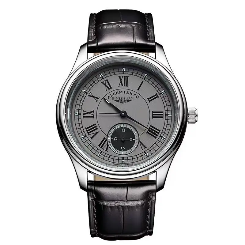 Relógio masculino simples e moderno de quartzo