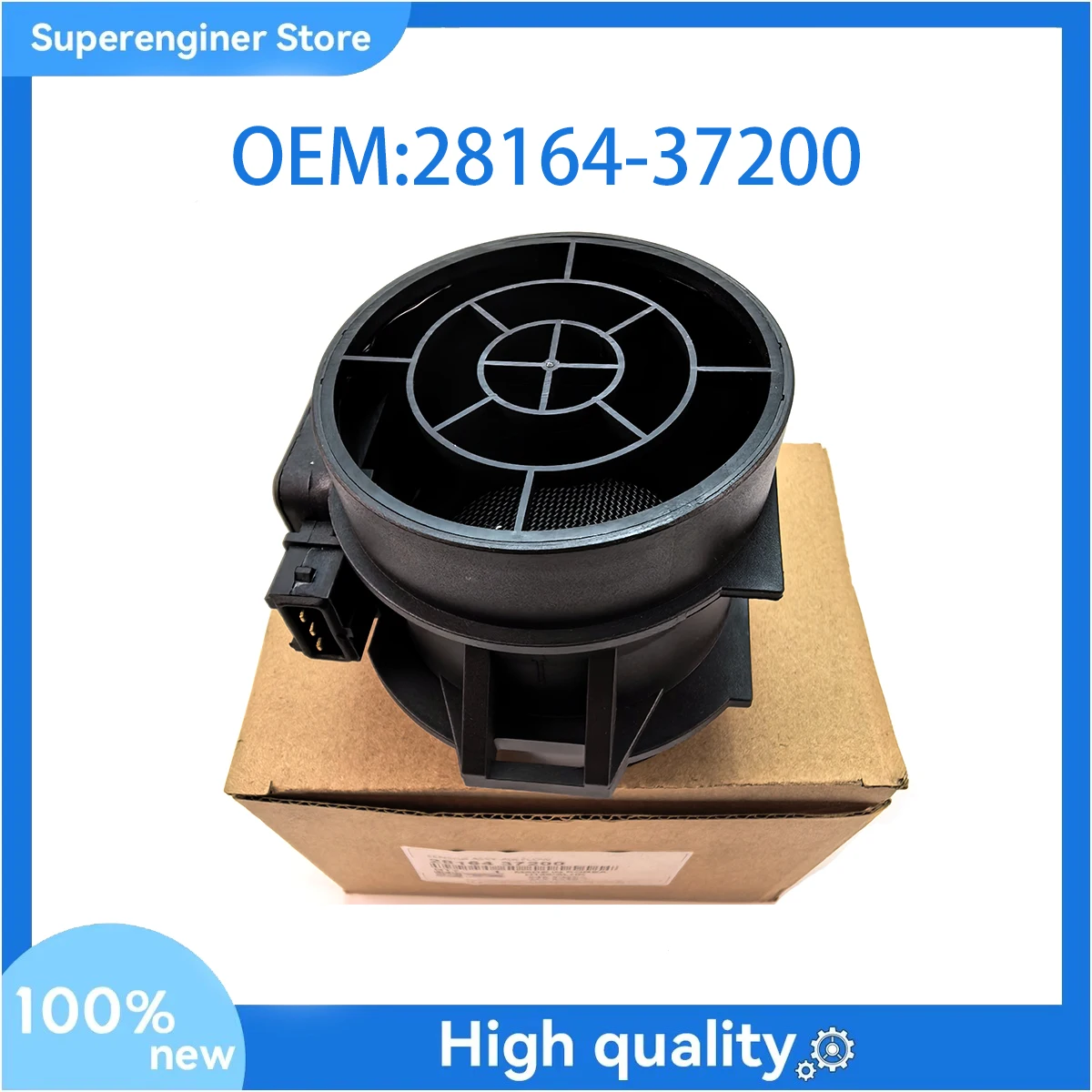 

Mass Air Flow Sensor 28164-37200 For Hyundai Tucson For Kia Sportage 2.7L DOHC V6 2005-2010 2816437200