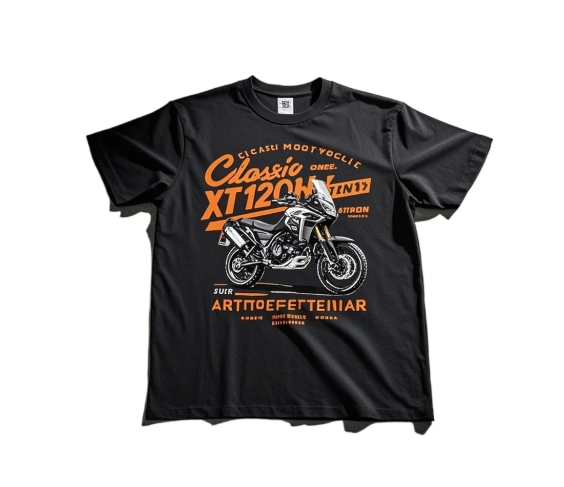 

Classic Japanese Motorcycle XT1200Z Super Tenere Antelope Inspired T-Shirt 100% Cotton O-Neck Short Sleeve Casual Mens T-shirt