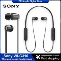 Sony WI-C310 Wireless In-Ear Earphones Magnetic Earbuds Neck-Band Supports Siri & Google Assistant