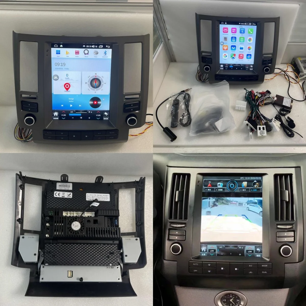 

For Infiniti FX FX35 FX45 2003 - 2009 Android 14 Car Stereo Radio with Screen Radio Player Car GPS Navigation Head Unit