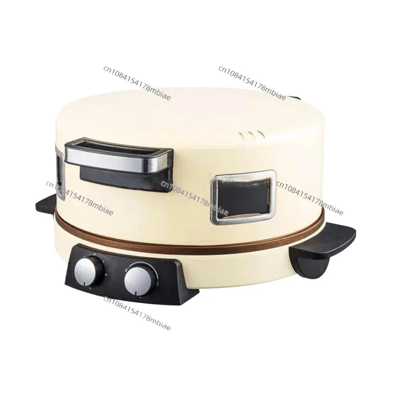 Easy Cleaning Pizza 40cm Household Adjustable temperature Automatic Arabic Bread Maker Machine With visualization window