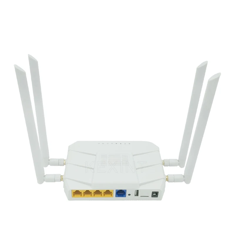 

KEXINT Wifi Router 4K Streaming Long Range Cover With USB Ports Dual Band Wireless Router