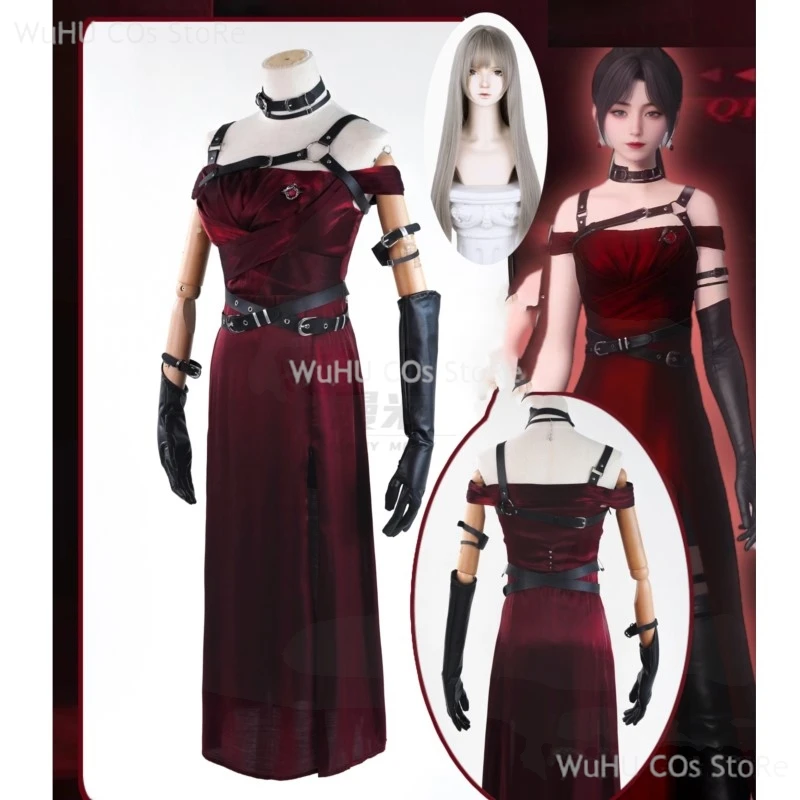 Game Love And Deepspace Cosplay Anime Sylus SUPACE Heroine Cosplay Women Red Dress Uniform Woman Girls Cosplay Costume