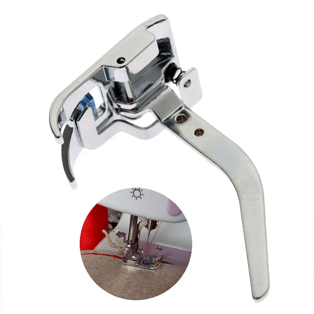 1PC Domestic Sewing Machine Presser Foot Parts Jumper Prevent Imitation Synchronization Thin Stretch Fabric Clamp