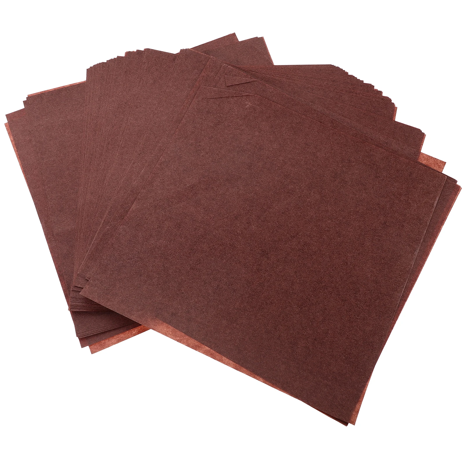 

100 Sheets 18x18cm Greaseproof Food Wrapping Paper Coffee Brown Paper Strong Non Tear S wich Fried Chicken French Fries