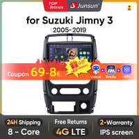 Junsun Car Radio for Suzuki Jimny 3 2005 2006 2007 2008 2009 2010 -2019 Wireless CarPlay Android Auto GPS 4G intelligent Audio