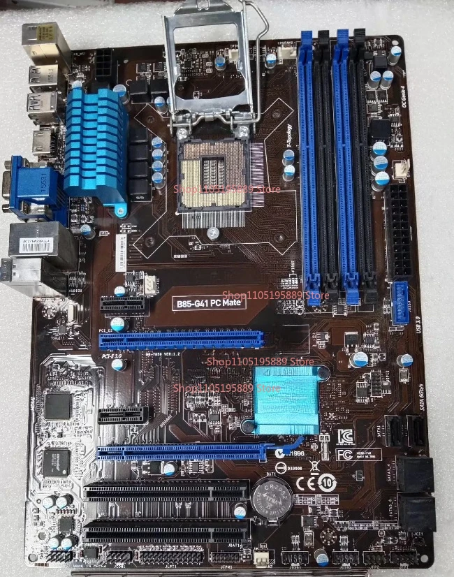 

Материнская плата MSI B85-G41 PC Mate LGA1150 DDR3 4DIMM SATAIII USB3.0 HDMI DVI VGA ATX