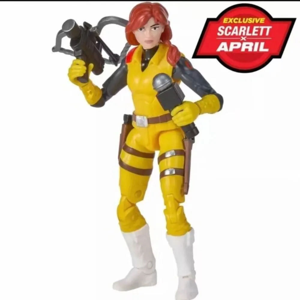 Teenage Mutant Ninja Turtles x GIJOE A.W.E. Shell-Striker Off-Road Vehicle Scarlett April Action Figure Toy Gift - view 4