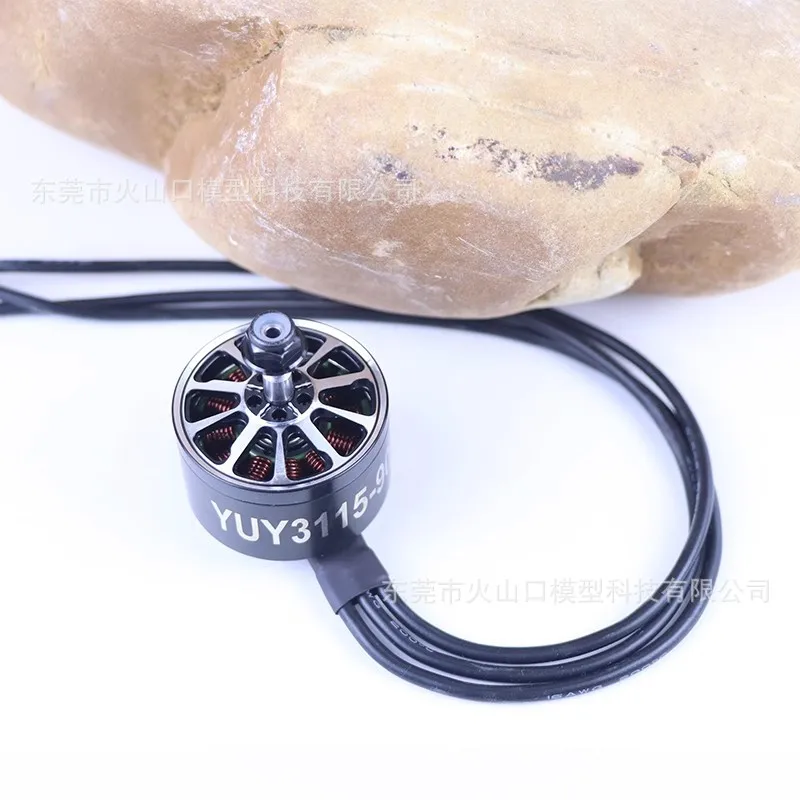 4 قطعة عالية الجودة 3115 900KV فرش السيارات 10 بوصة FPV معبر آلة المحرك ، التسليم السريع للسلع الذيل التجارة الخارجية واضح