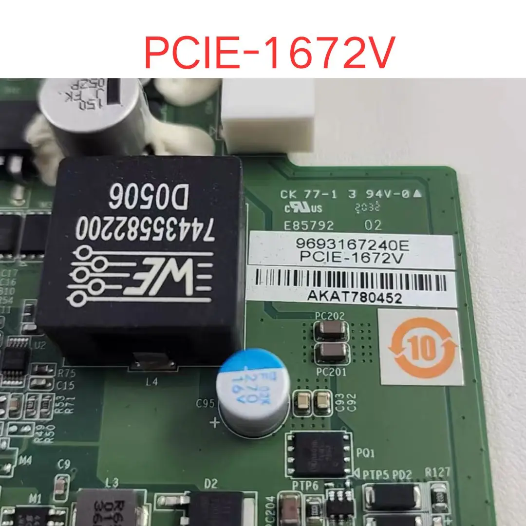 Second-hand test OK PCIE-1672V acquisition card Fast Shipping