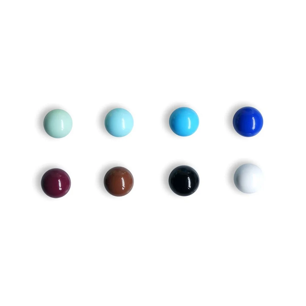 

8Pcs Colorful Ball Fridge Creative Refrigerator Decor Adhesion Mixed Colors Fridge Magnetic Sticker