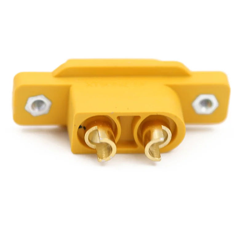 1 / 2 / 5 /10pcs AMASS XT90NE with M2.5 Nut Embedded Panel W/ Fixed Seat for Rc Aircraft Model Connector XT90NE-M XT90E-M