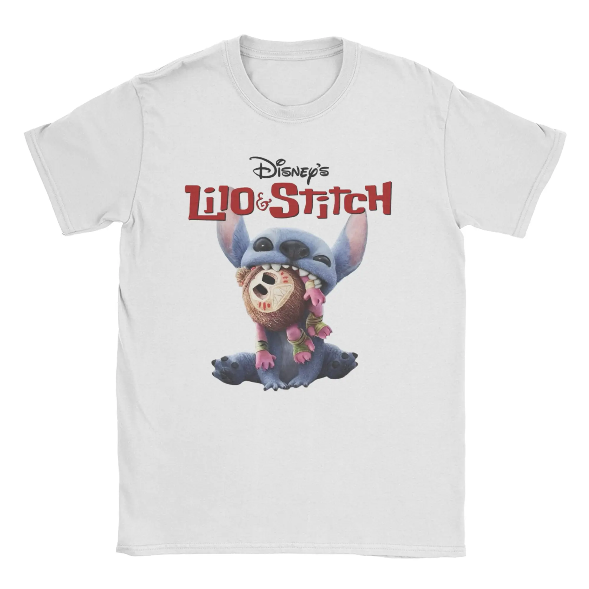 

Lilo Stitch 2025 New Movie Graphic Printing T Shirt for Men Women Cartoon Alien 100% Cotton Tee Shirt Clothing
