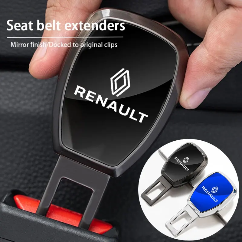 For New Renault Fluence Captur Megane Clio Kadjar Talisman Arkana RS Line Car Seat Belt Buckle Extension Plug Accessory Tool