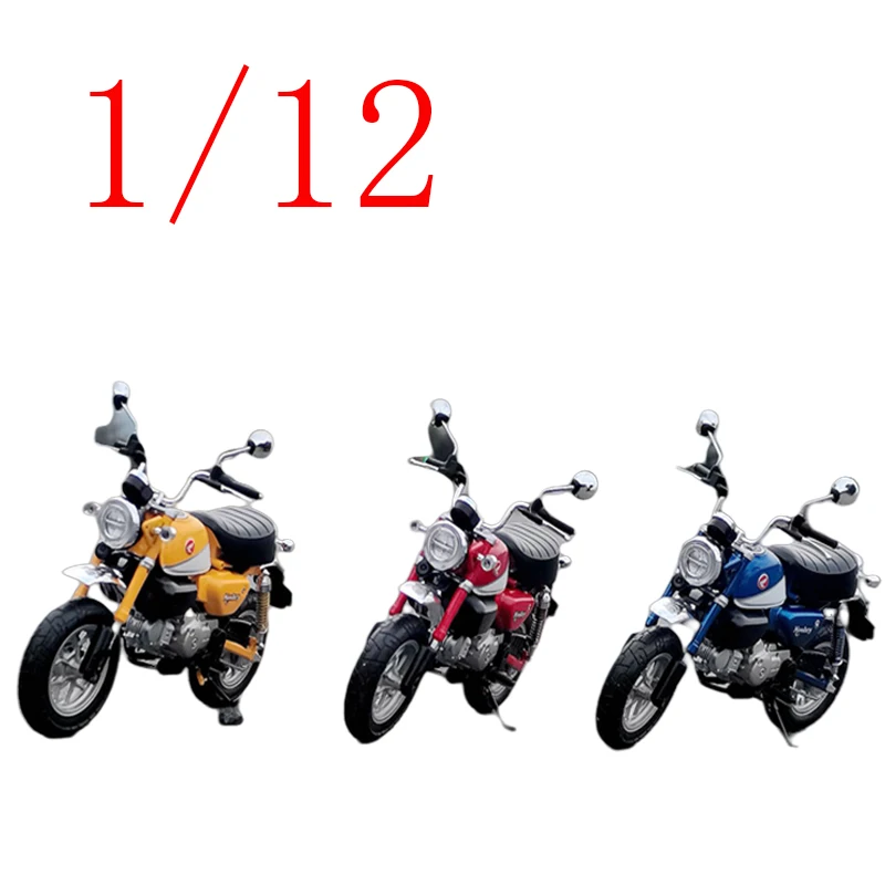 

Diecast 1/12 Scale Honda Alloy Model Cars Honda Little Monkey Motorcycle Play Vehicles Toys for Boys Gift Original Box