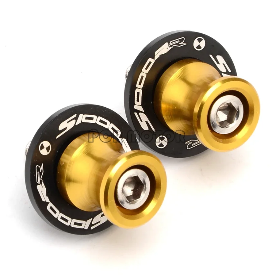 For BMW S1000 R RR S1000RR 09-16 S1000R 2009-2019 2020 2021 2022 2023 Motorbike CNC Swingarm Spools slider with Laser LOGO - Image 3