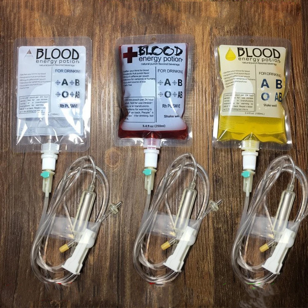 

6Pcs Transparent Halloween Beverage Container for Party Drinks Alcohol Juice Applicable in Bars Ktv Festivals