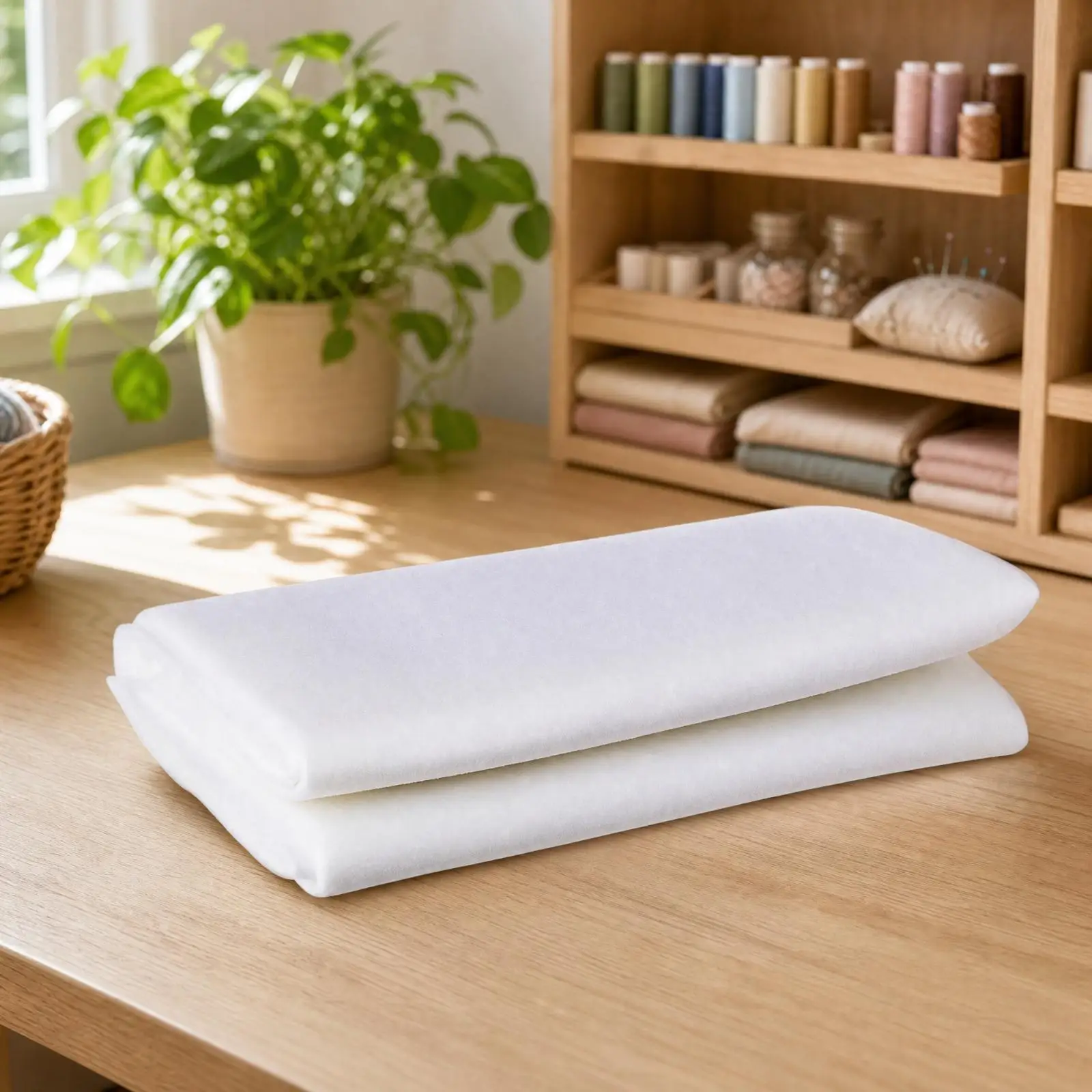 3mm Foam Stabilizer Sheet for Sewing Craft Interfacing Single Sided Adhesive Backing for Quilted Bags and Embroidery Work