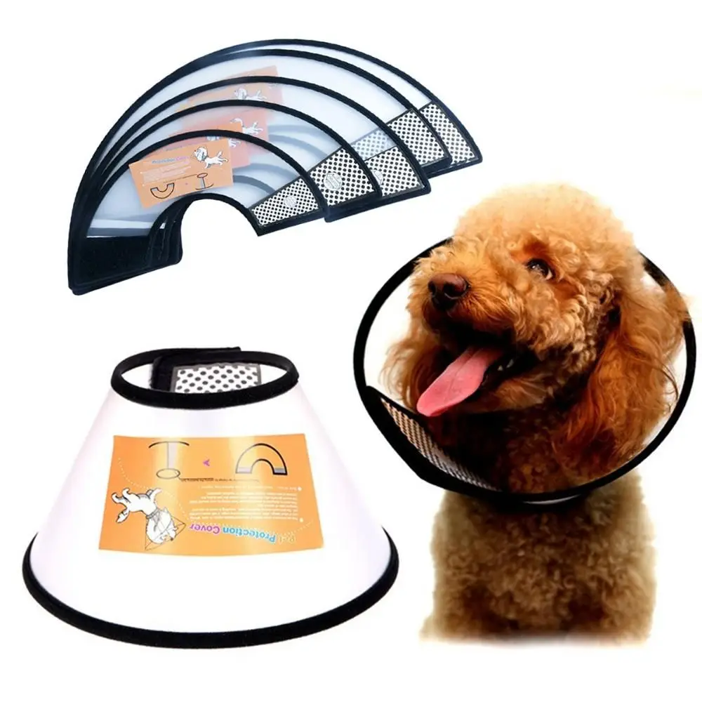 Anti-lick Cats Dogs Health Anti-bite Pets Protective Collar Protection Cover Neck Cone Recovery Elizabethan Collar