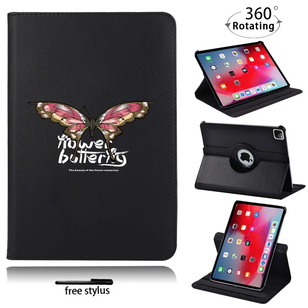 

For Apple IPad Pro 9.7/Pro 11 /Pro 10.5 Inch Smart 360 Degrees Rotating Tablet Stand Case with Wake-Up Function + Free Stylus