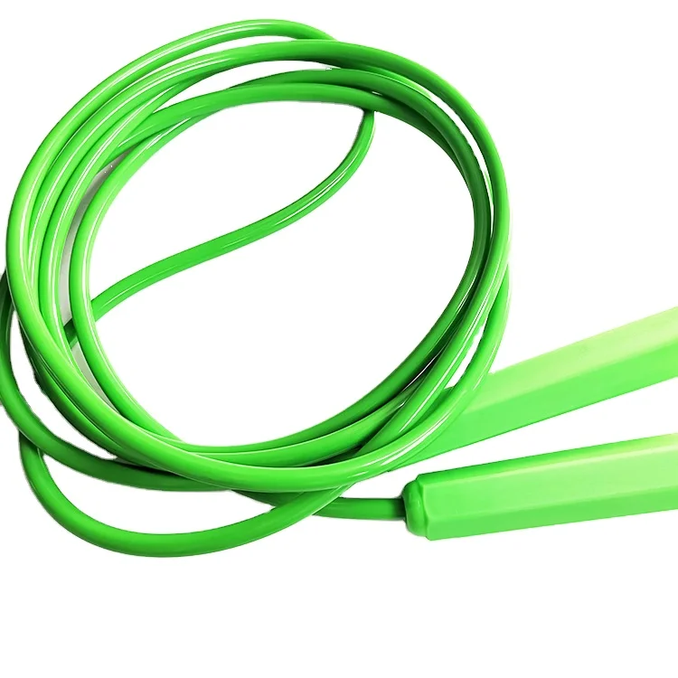 

Fitness Freestyle regulate Multi Color PVC Skipping Rope Not easy to curl 5mm 7mm elastic jump rope