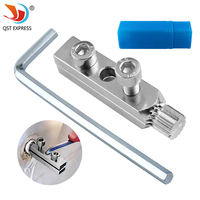 1 Set Broken Wire Extractor Tap Reverse Faucet Angle Valve Wire Water Pipe Broken Head Screw Easy to Remove