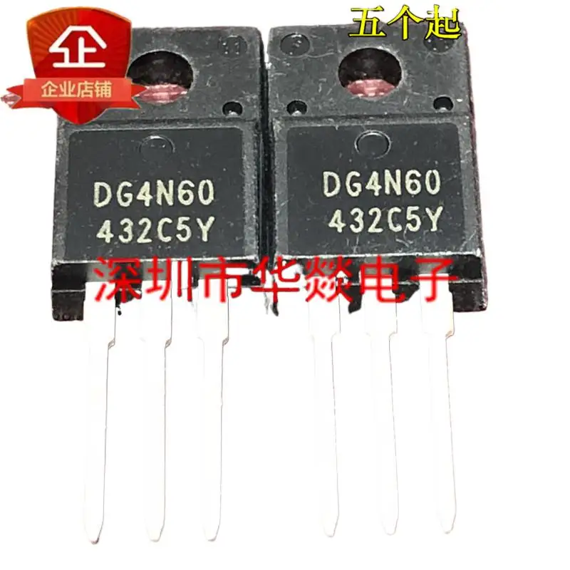 5pcs  DG4N60  TO-220F 600V 4A