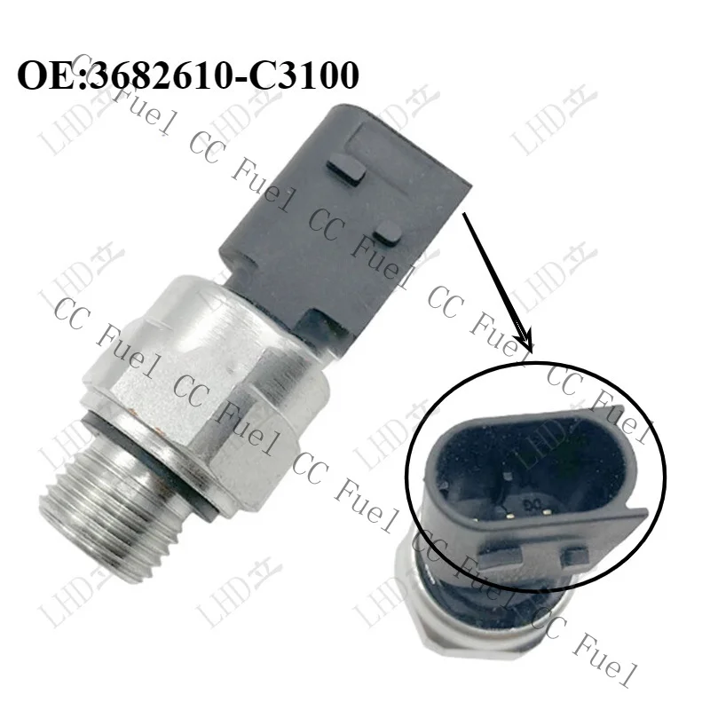 C+ 1Pc New Air Pressure Sensor 3682610-C3100