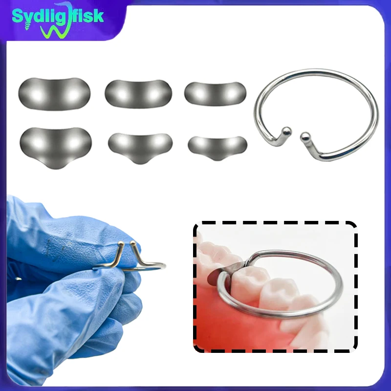 

Dental Matrix Bands Sectional Matrix System Sectional Contoured Matrix Bands M10 Matrix Clamp Ring R10 Metal Matrices Dentistry