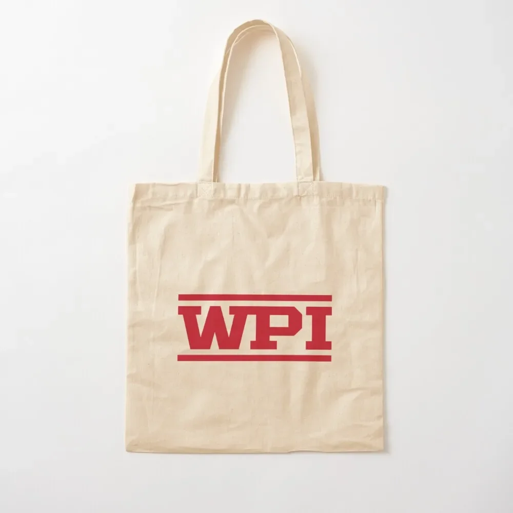 

WPI Logo Tote Bag Fabric bag custom fabric bag Canvas