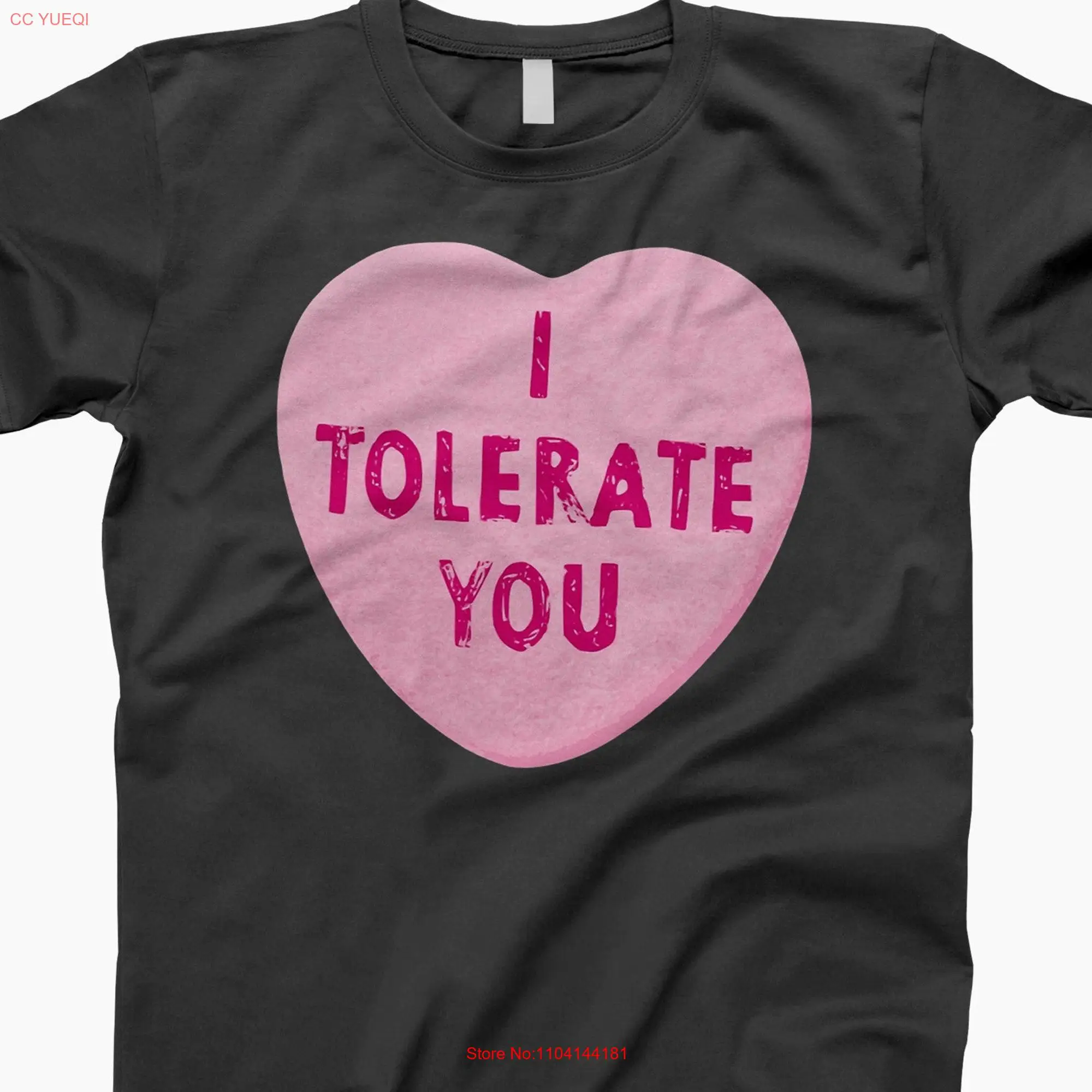 I tolerate you shirt ladies tank top sweaT T hoodie long or short sleeves