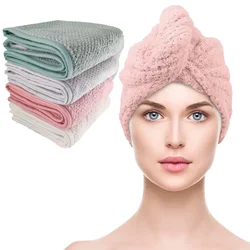 Turban Head Wrap Bathing Tools Microfibre After Shower Hair Drying Wrap Womens Girls Ladies Towel Quick Dry Hair Hat Cap