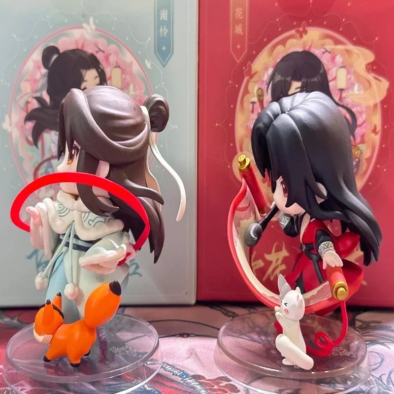 Heavenly Official's Blessing Feihua Qianjie Action Figure Model Toys Anime Hua Cheng Xie Lian Figures Q Edition Ornament Gifts