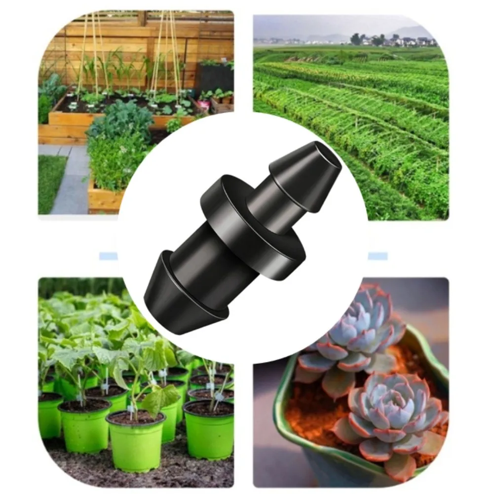 For Drip Irrigation Systems Irrigation Dripline Parts Hose Barb Fitting Garden Water Connector High-quality Plastic