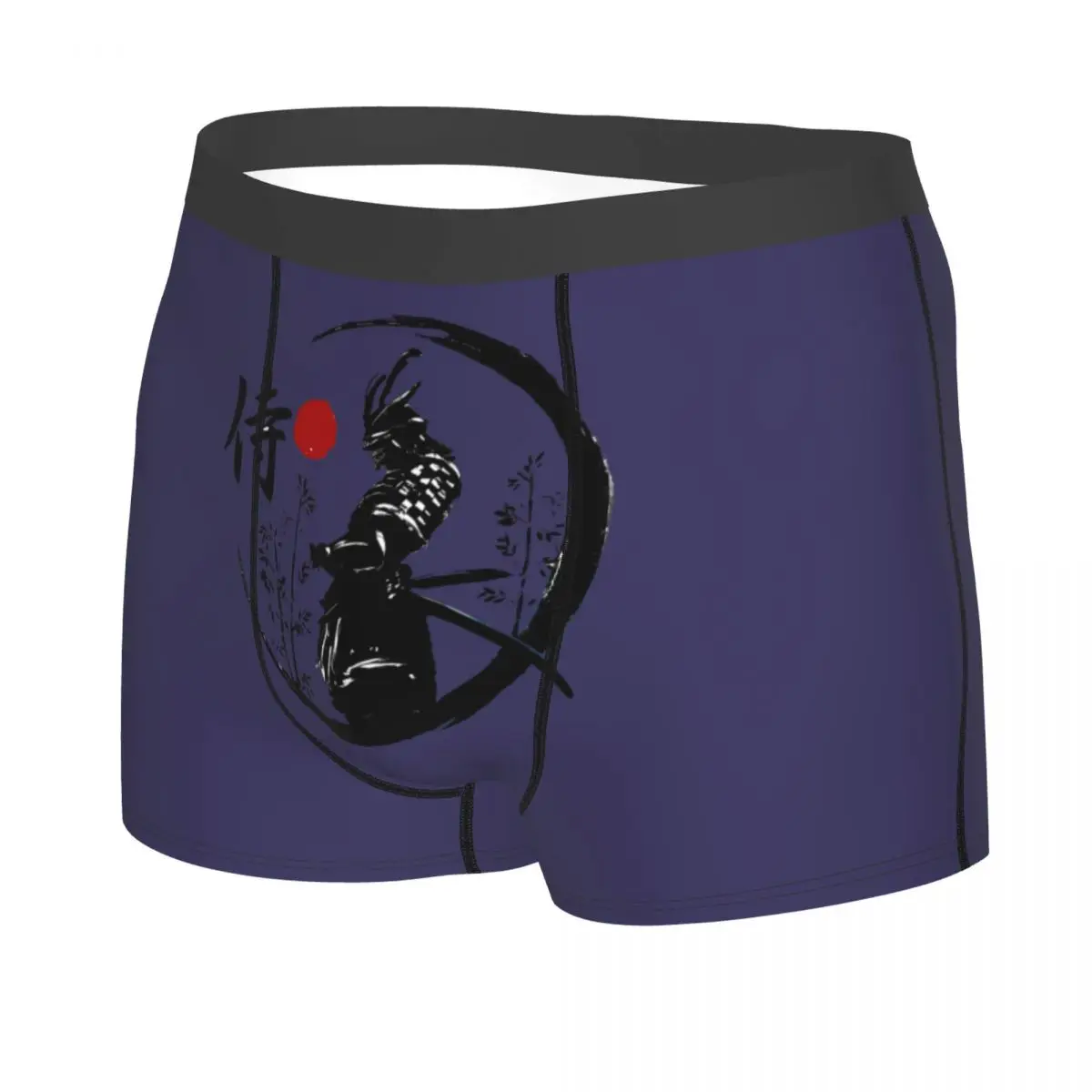 مخصص اليابانية الساموراي المحارب سراويل بوكسر ل أوم ثلاثية الأبعاد طباعة كاتانا بوشيدو سراويل داخلية ملخصات تنفس السروال
