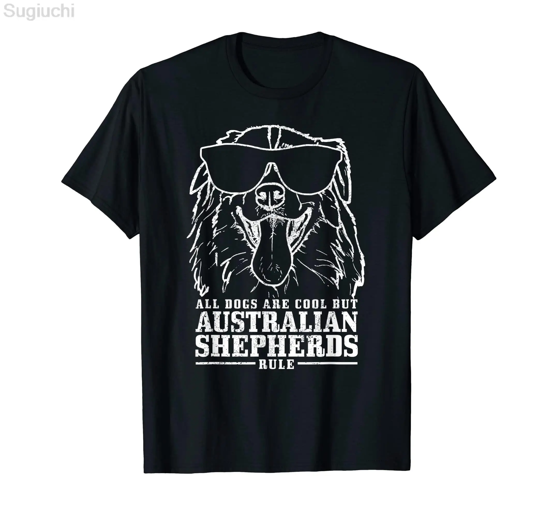 100% Cotton  Funny Aussie Shepherd Yoga Australian Shepherd Lover Tshirt T-Shirt Graphic Harajuku Fashion Tee T Shirt XS-5XL