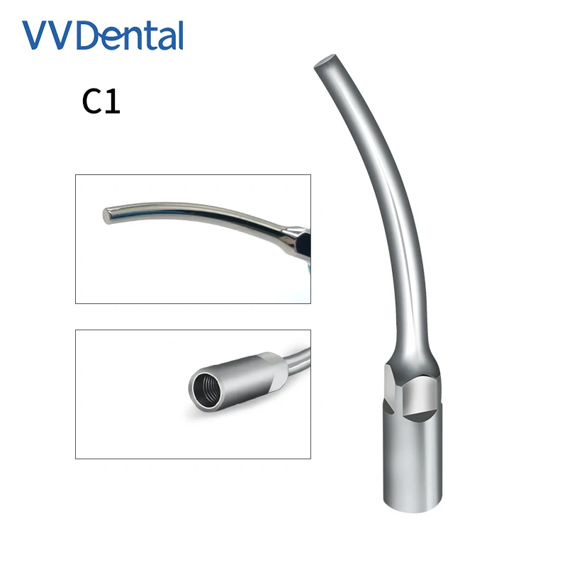 

VVDental, ультразвуковой скалер, протезированный наконечник C1, рабочая деталь, наконечник Woodpecke