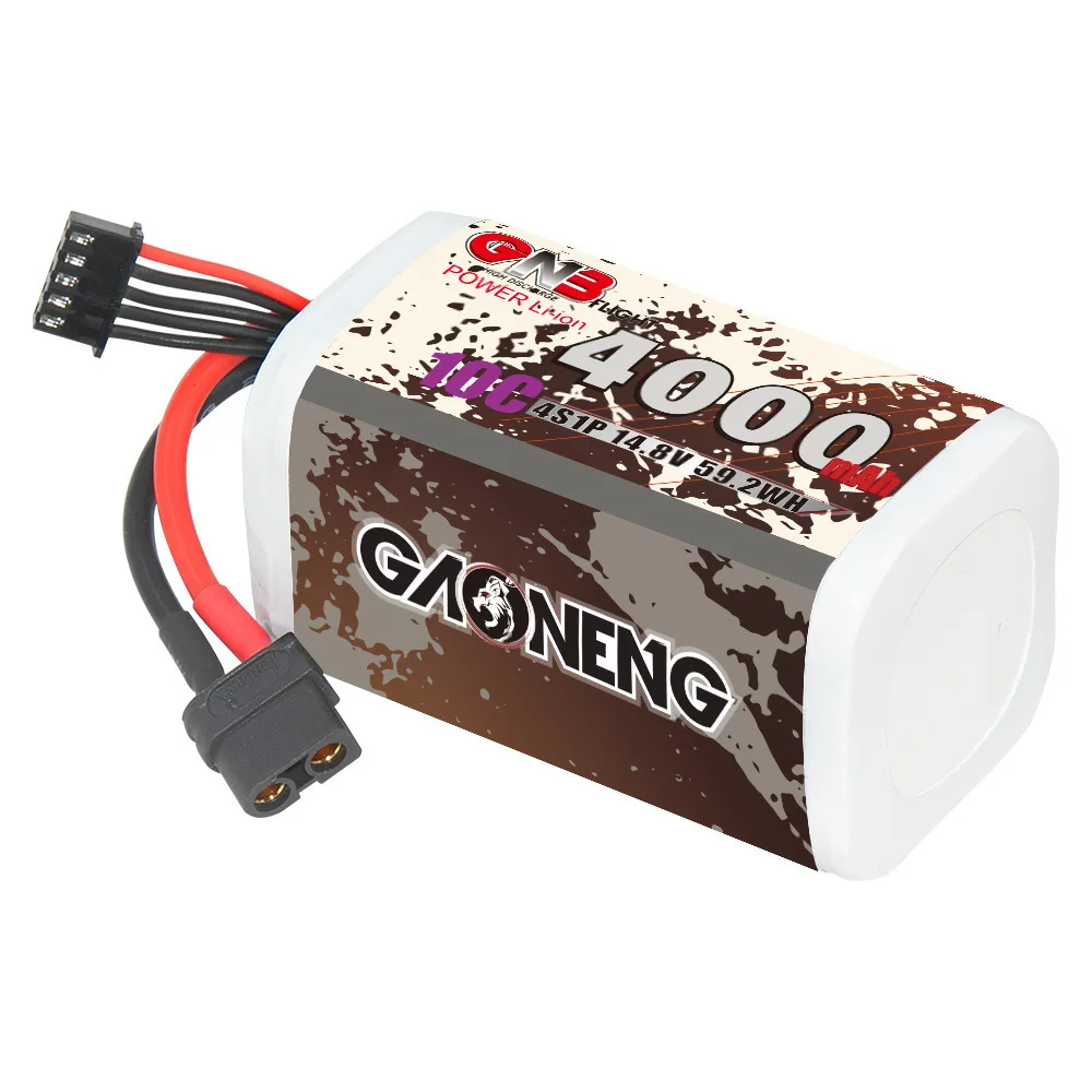 GNB 4000mAh 4S 14.8V 10C 20C With XT60 Plug 21700 Li-ion Battery For FPV Drone Quadcopter Helicopte Airplane RC Parts