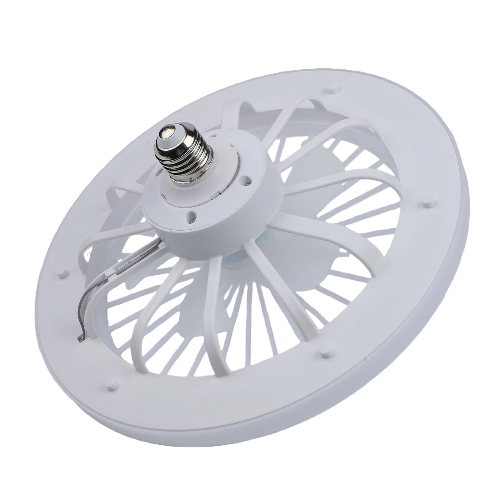 for Energy efficient E27 fan light bulb with remote control for improved air circulation and lighting in household settings
