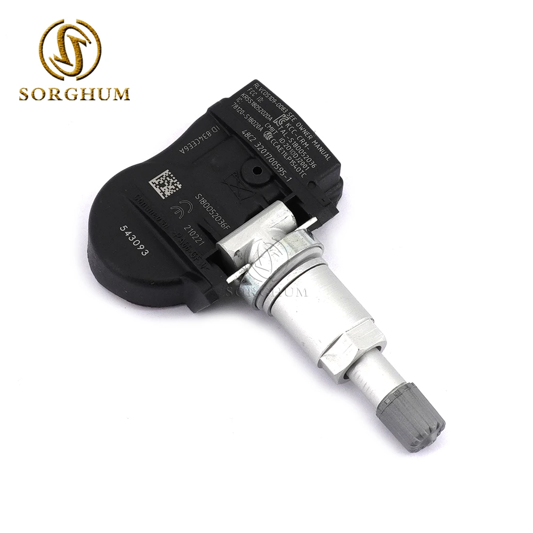 Sorghum 543093 5430T4 9656822980 TPMS Sensor Tire Pressure Monitor System For Peugeot 207 307 407 508 607 For Citroen C4 C5 C6